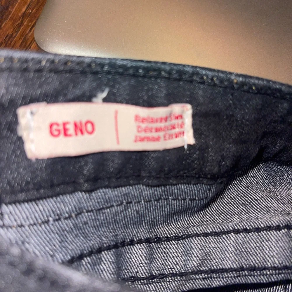 True Religion Geno Relaxed Slim Girls Black Jeans Sz‎ 14